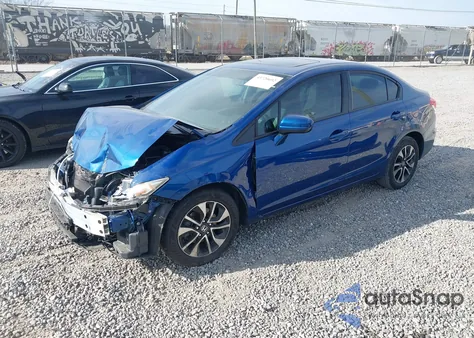 2015 Honda Civic Ex from USA, damaged, VIN 19XFB2F89FE048609
